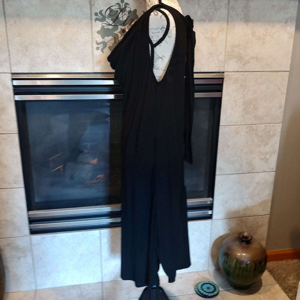 Michael Stars Medium Black Rayon Dress! NWT - Picture 5 of 13